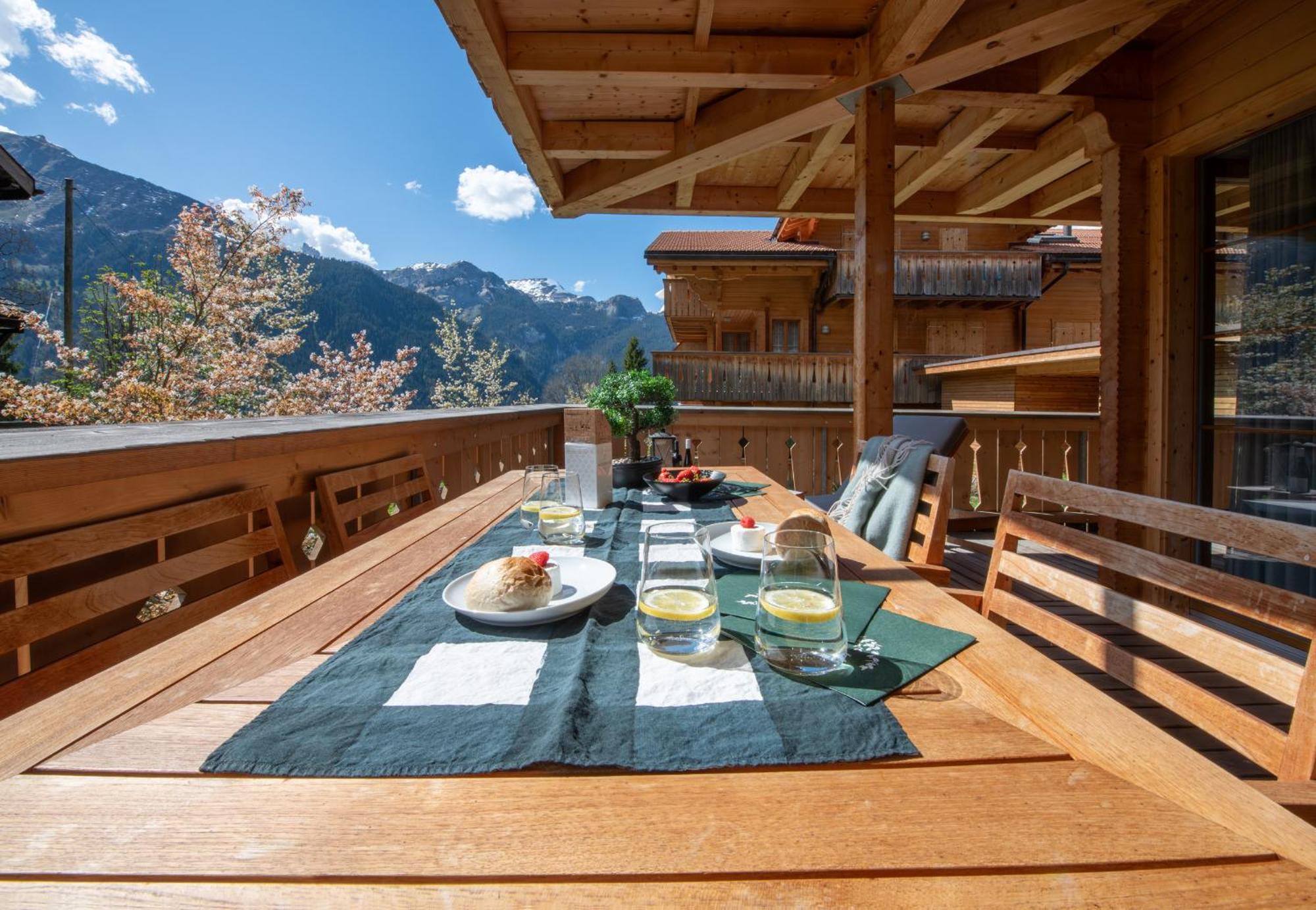 Panoramapark Soleil Chalet C Wengen Kültér fotó